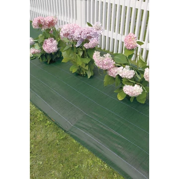 Agroszövet 1.50x100m 90 g/m² Szőtt, zöld/fekete színű talajtakaró weedsol