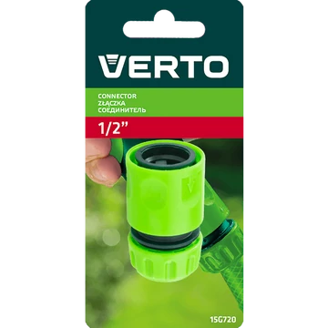 KERTI CSATLAKOZÓ 1/2" VERTO 15G720