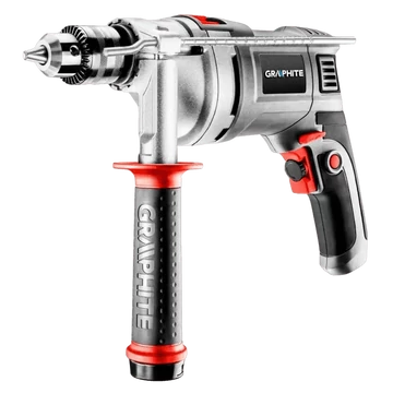 Graphite Ütvefúró, 850 W, tokmány 13 mm -es csavarkulcs GRAFIT 58G728