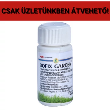 Bofix Garden gyep gyomirtó permetezőszer 10 ml ampulla