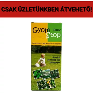 Gyom Stop Kétszikű Gyomirtó Szer Gyepre 100ml