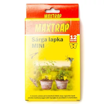 ROVARFOGÓ SÁRGA LAPKA MINI 12 DB