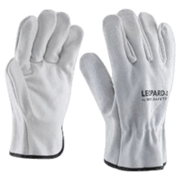 LEOPARD-2 - Marha szín- és hasítékbőr sofőrkesztyű 