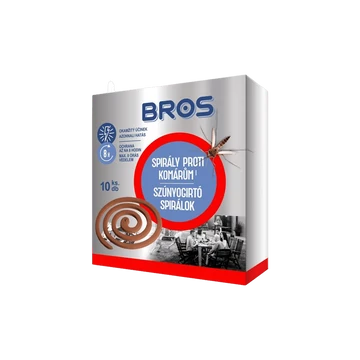 Bros spirálok repülő rovarok ellen 10 db