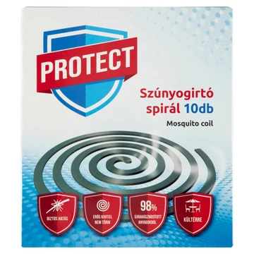Protect Plus szúnyogirtó spirál 10 db