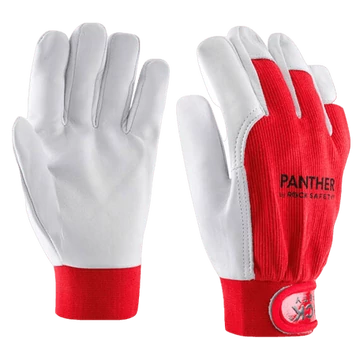 ROCK Safety PANTHER / 4515 Rocky védőkesztyű tépőzáras pánttal sofőröknek, bőr