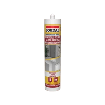 Soudal szilikon univerzális ecetsavas transparent 280ml