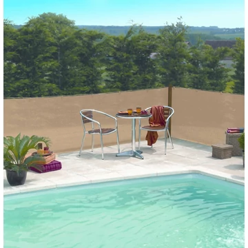 TOTALTEX szőtt árnyékoló háló 80% bézs 1,5x10m