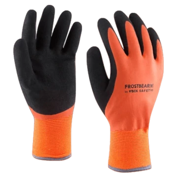 Vízálló, bélelt, duplán latex mártott szerelőkesztyű