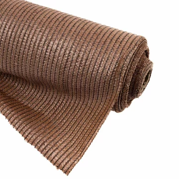 Nortene Totaltex szőtt árnyékoló háló, 95%, barna, 1x5m