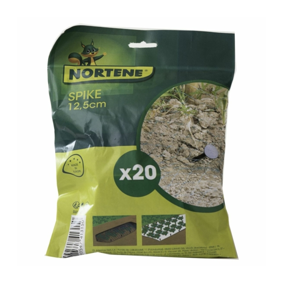 Nortene SPIKE leszúró tüske, fekete, 12,5 cm, 20 db