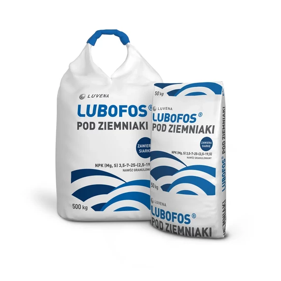 Lubofos burgonya npk  3,5-7-25+Ca+Mg+S 500 kg