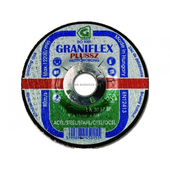 Graniflex Plussz 230x6,0x22,23 tisztítókorong