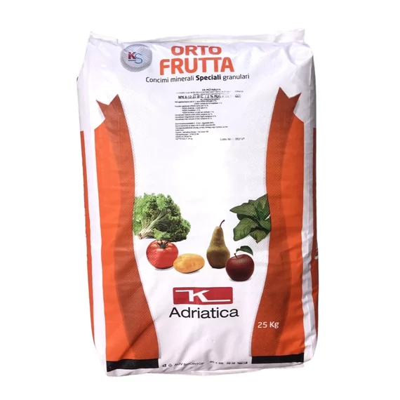 Műtrágya NPK 6-12-22 (+2% Mgo + 21% So3) 25kg Orto Frutta